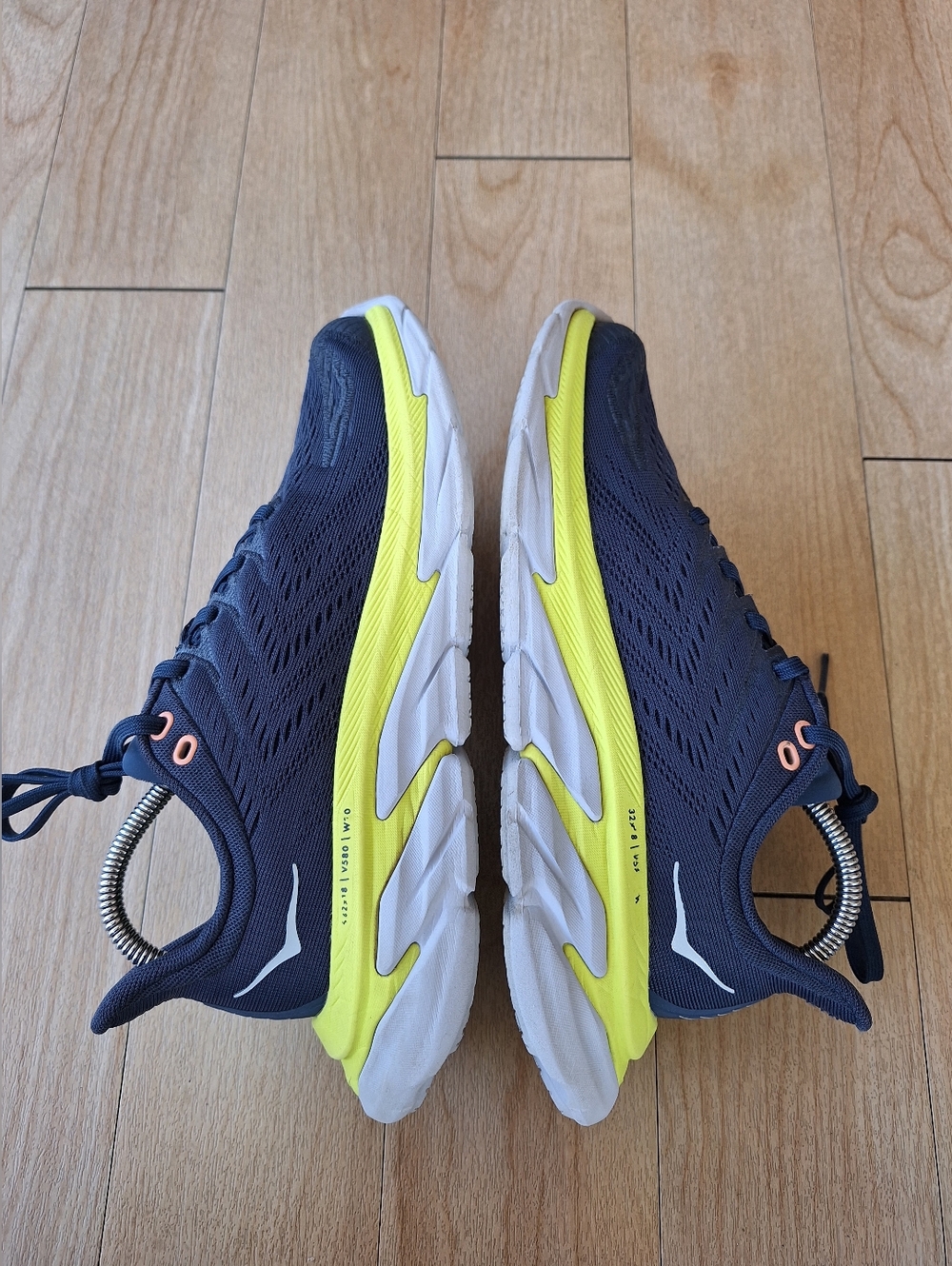 Hoka Clifton Edge Moonlit Ocean Navy Blue Sneakers Shoes Women Size 6.5 - Picture 6 of 12